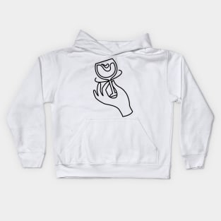 Wine Swirl Kids Hoodie